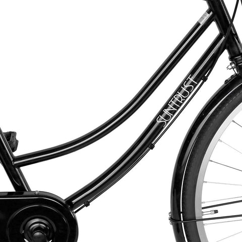 SUNTRUST 自転車 ママチャリ 26インチ ギアなし すそ ブラック – Cycle